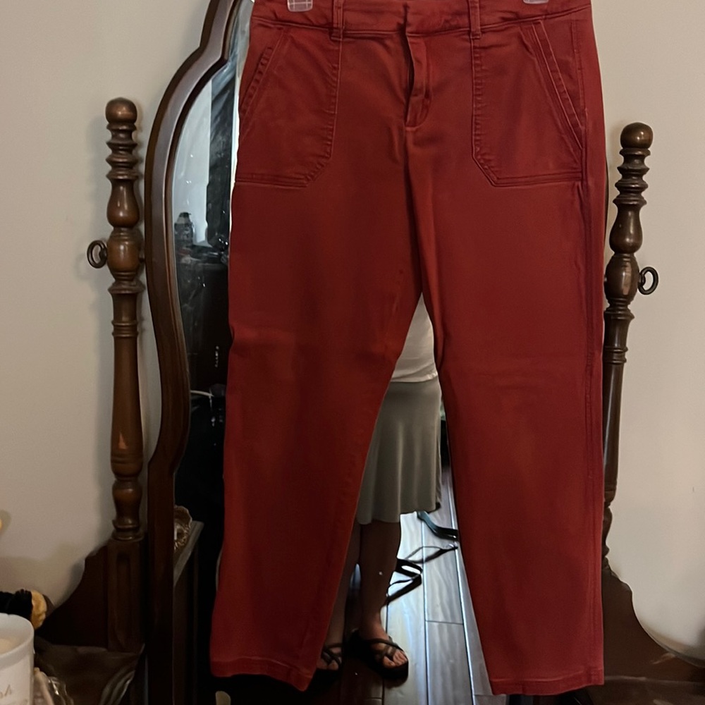Old Navy Copper Crop Pants
